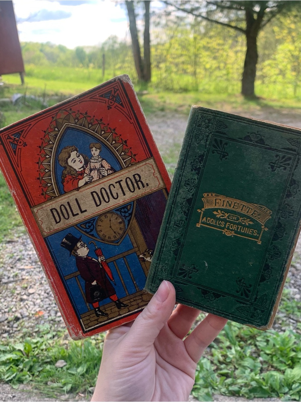 Vintage Children’s Books - A Doll's Fortunes & Doll Doctor